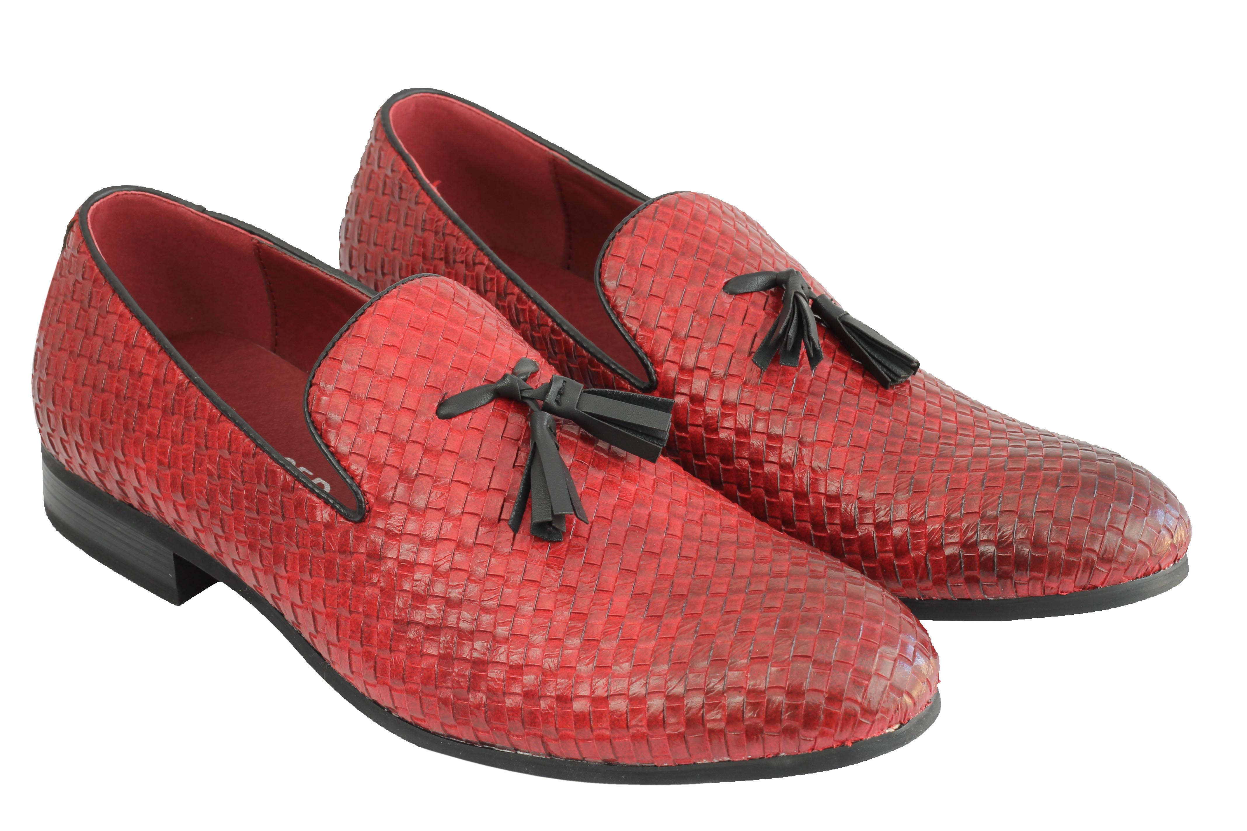 mens tassel slip on shoes